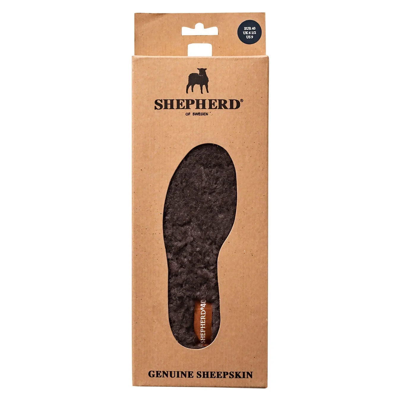Shepherd MOHEDA 100% Genuine Sheepskin Insoles Nutria