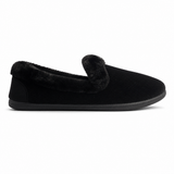 Padders REPOSE Womens (2E Fit) Full Slippers Black