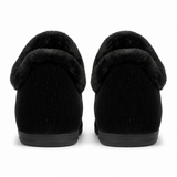 Padders REPOSE Womens (2E Fit) Full Slippers Black