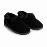Padders REPOSE Womens (2E Fit) Full Slippers Black
