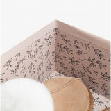 HOS Sheepskin AYLA Womens Real Sheepskin Mule Slippers Chestnut