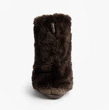 Bedroom Athletics MARILYN Womens Slipper Boots Dark Chocolate