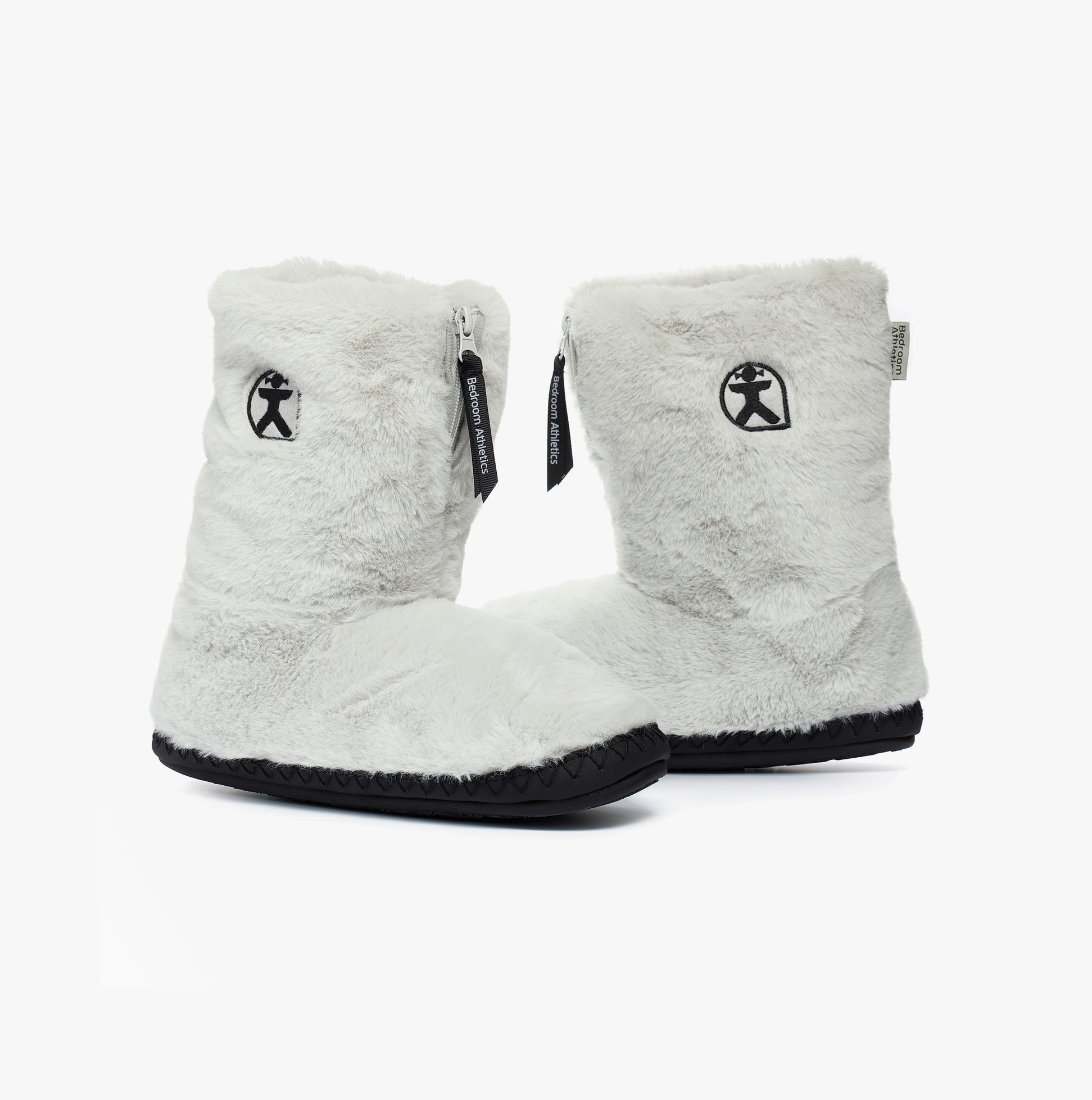 Bedroom Athletics MONROE Womens Faux Fur Boots Trace Grey/Charcoal