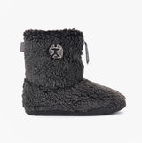 Bedroom Athletics GOSLING Mens Boot Slippers Washed Black