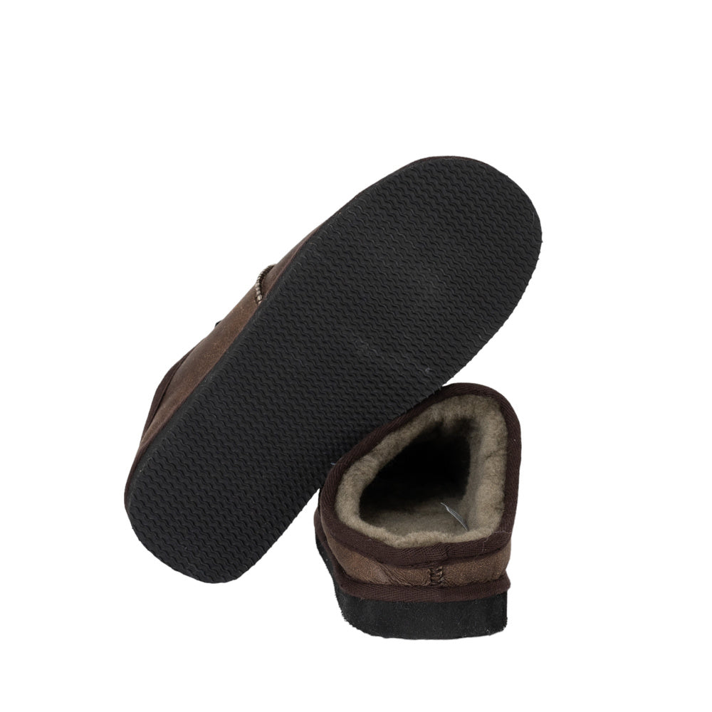 Shepherd BOBO Mens Mules Stone Oiled Antique