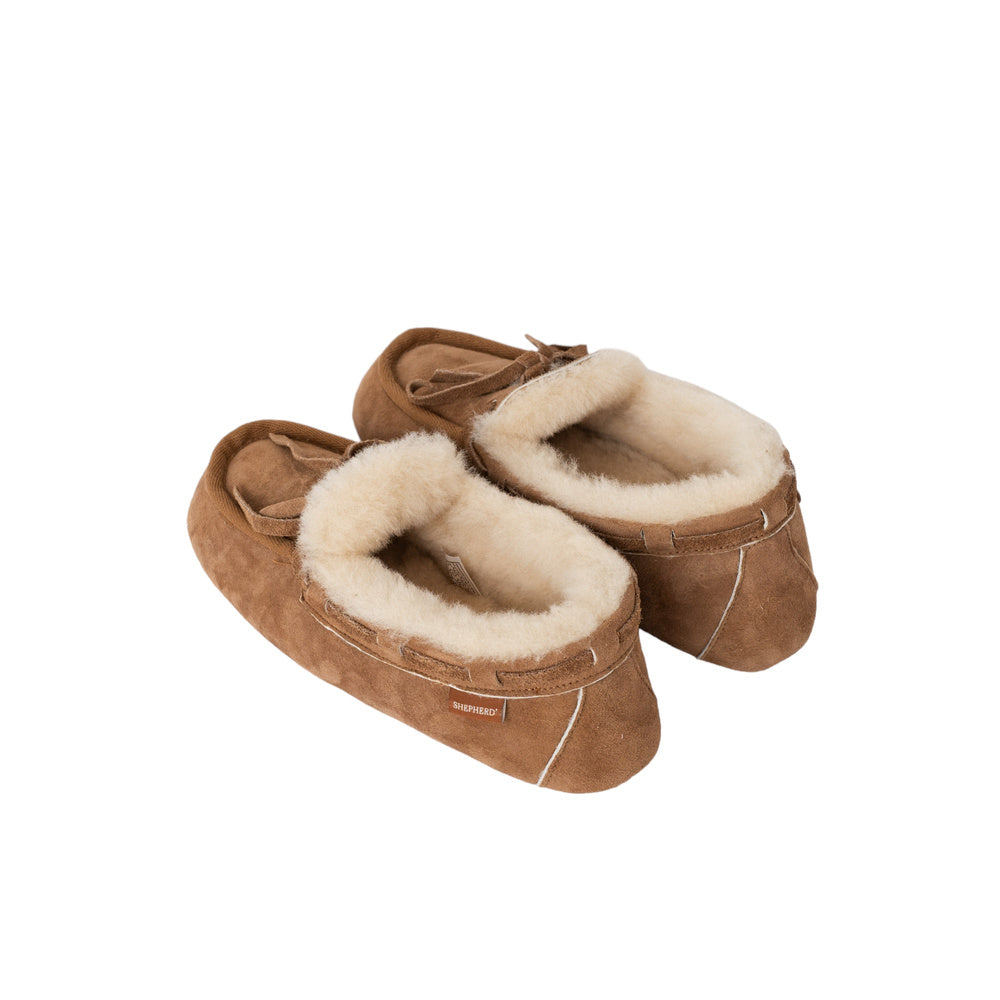 Shepherd DAISY Womens Moccasins Chestnut