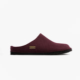 Haflinger SOFT Womens Mules Bordeaux