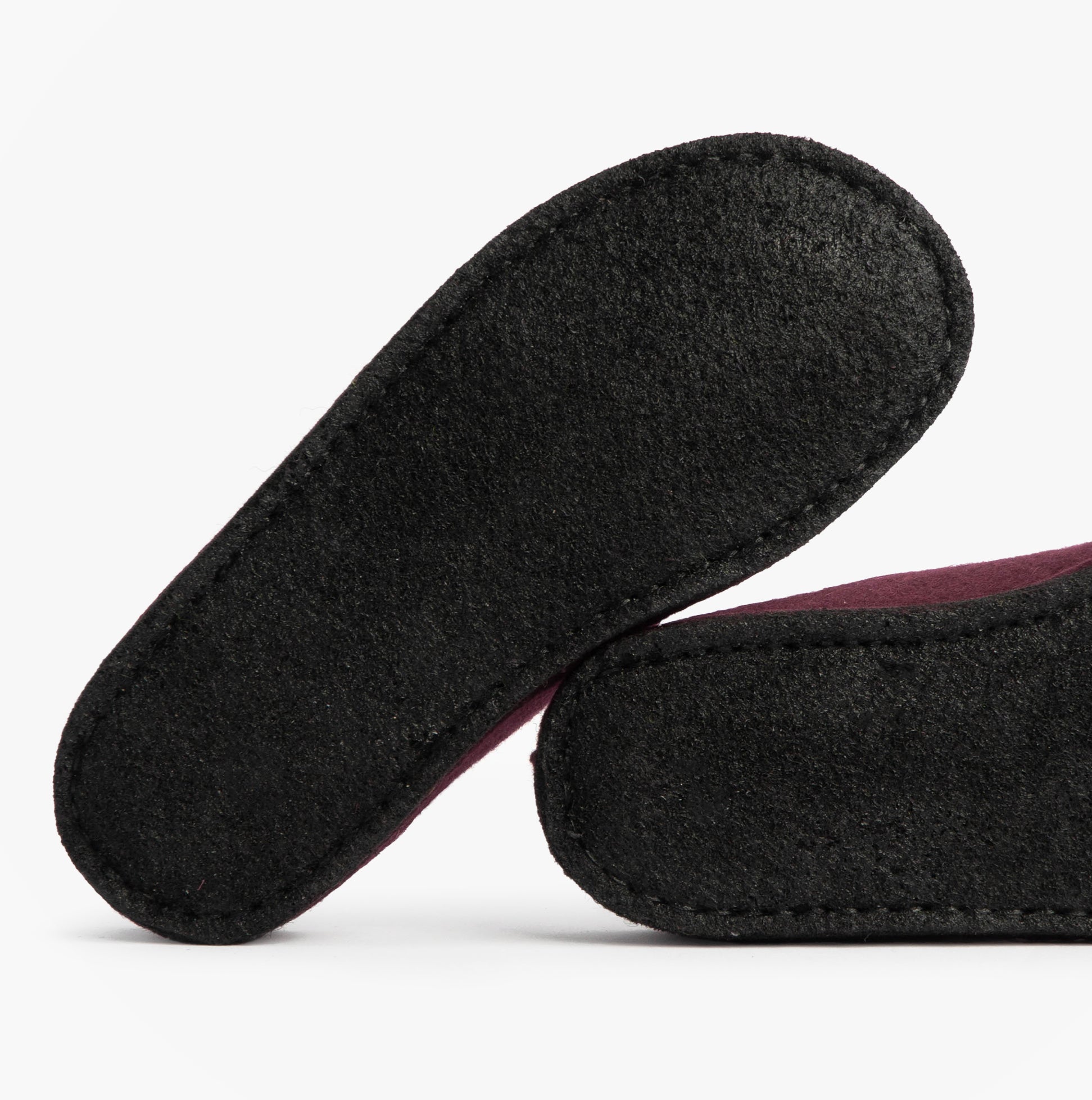 Haflinger SOFT Womens Mules Bordeaux