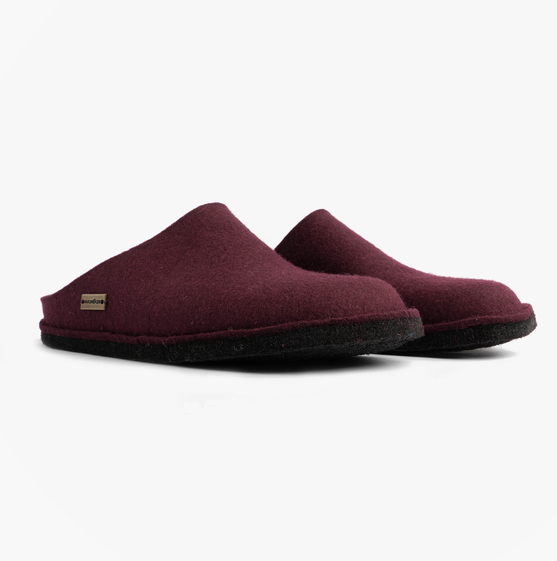 Haflinger SOFT Womens Mules Bordeaux