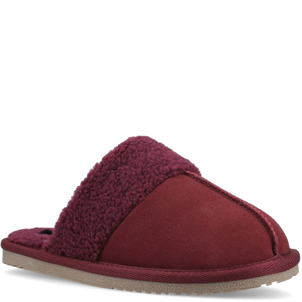 Hush Puppies Arianna Womens Mules Wine