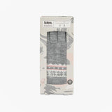 STRETCH KNITTED Womens Touchscreen Gloves Grey Fair Isle