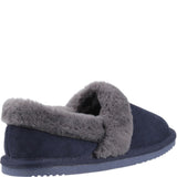 Hush Puppies Ariel Womens Full Slippers Navy