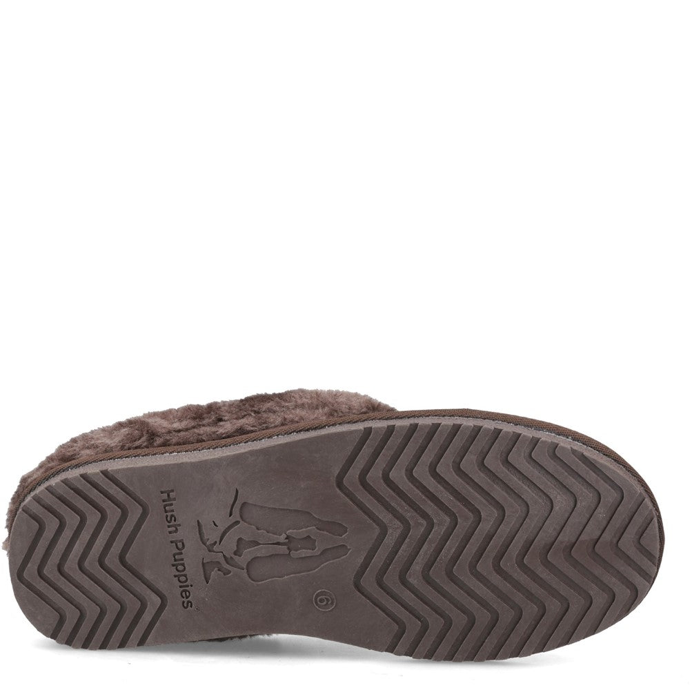 Hush Puppies Amara Womens Mules Chocolate