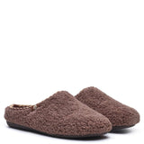 Hush Puppies Good Teddy Womens Mules Chocolate