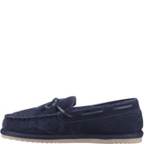 Hush Puppies Abraham Mens Moccasins Navy
