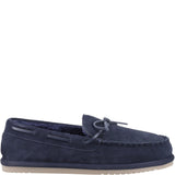 Hush Puppies Abraham Mens Moccasins Navy