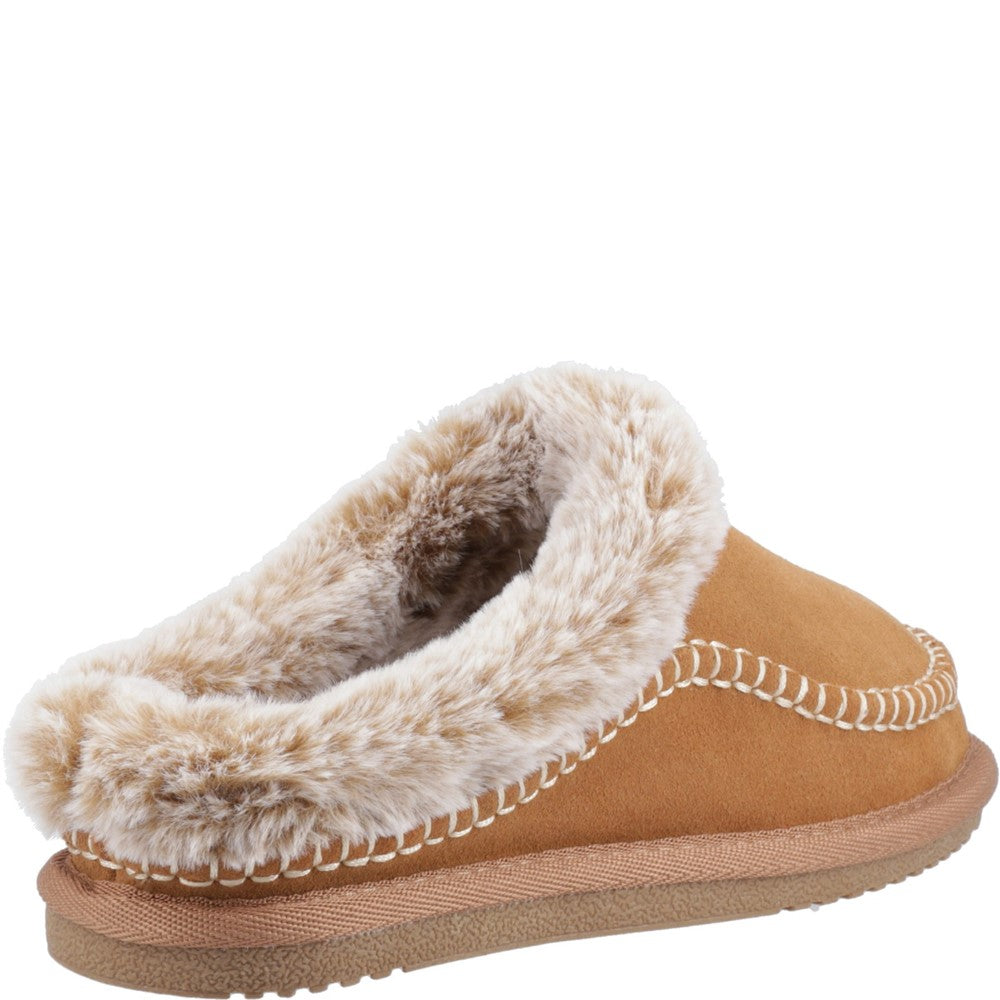 Hush Puppies Anika Womens Mules Tan