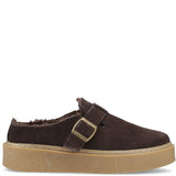 Hush Puppies Blanche Womens Mules Chocolate
