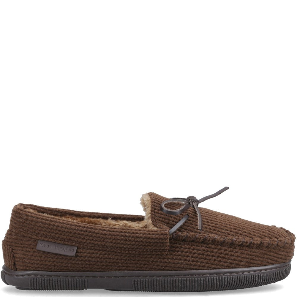 Hush Puppies Ace Mens Moccasins Brown