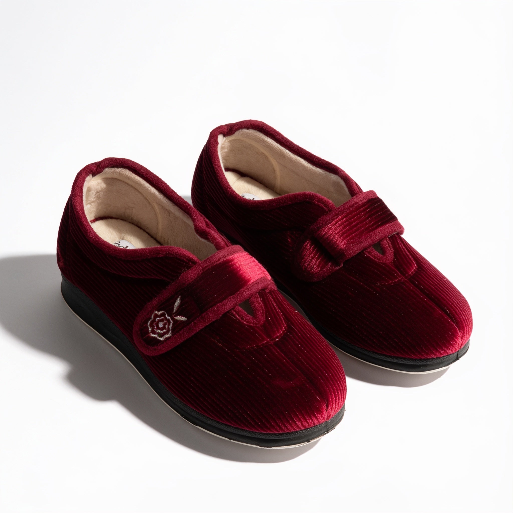 Padders CAMILLA Womens Full Slippers Red