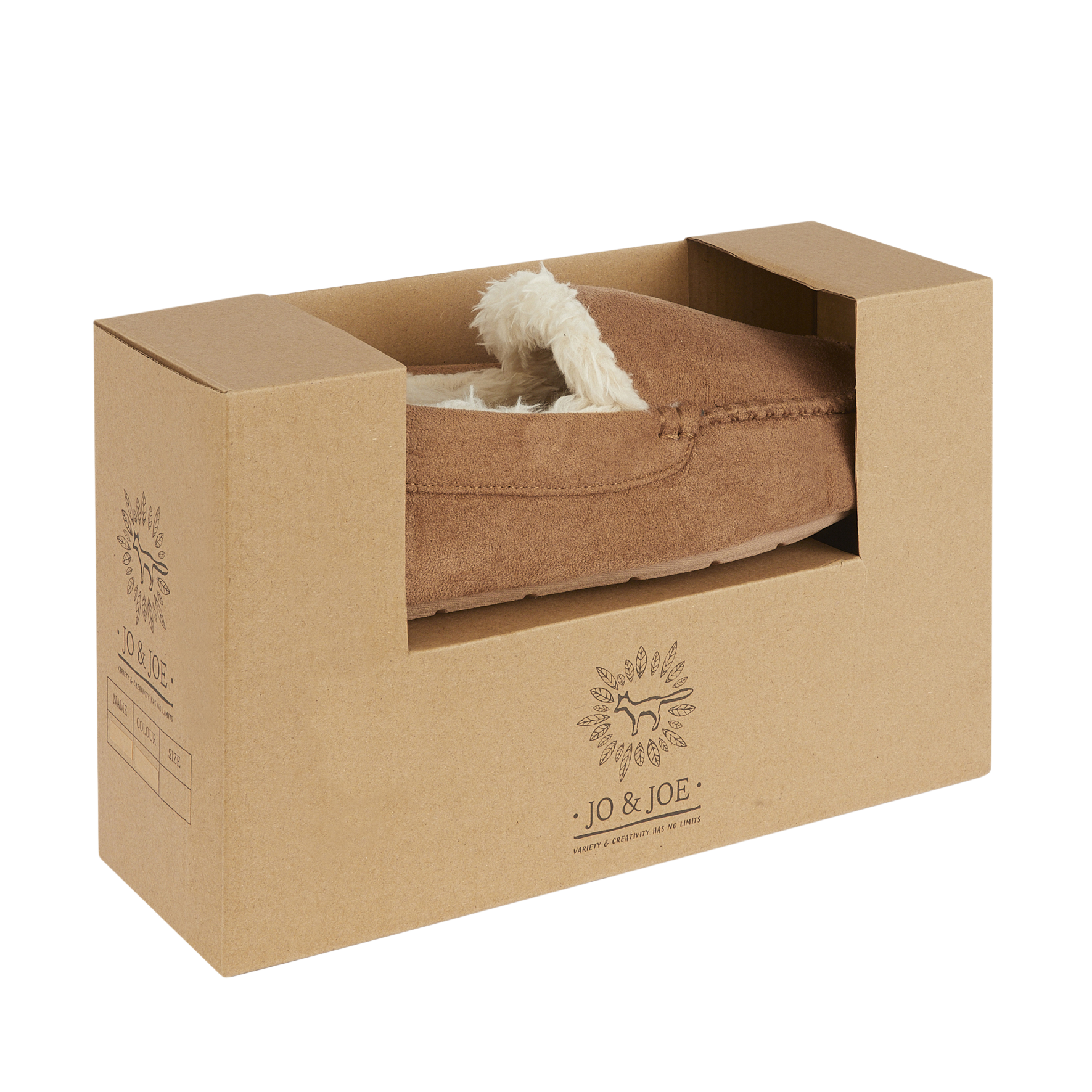 Jo & Joe ALBIE Mens Moccasins Tan