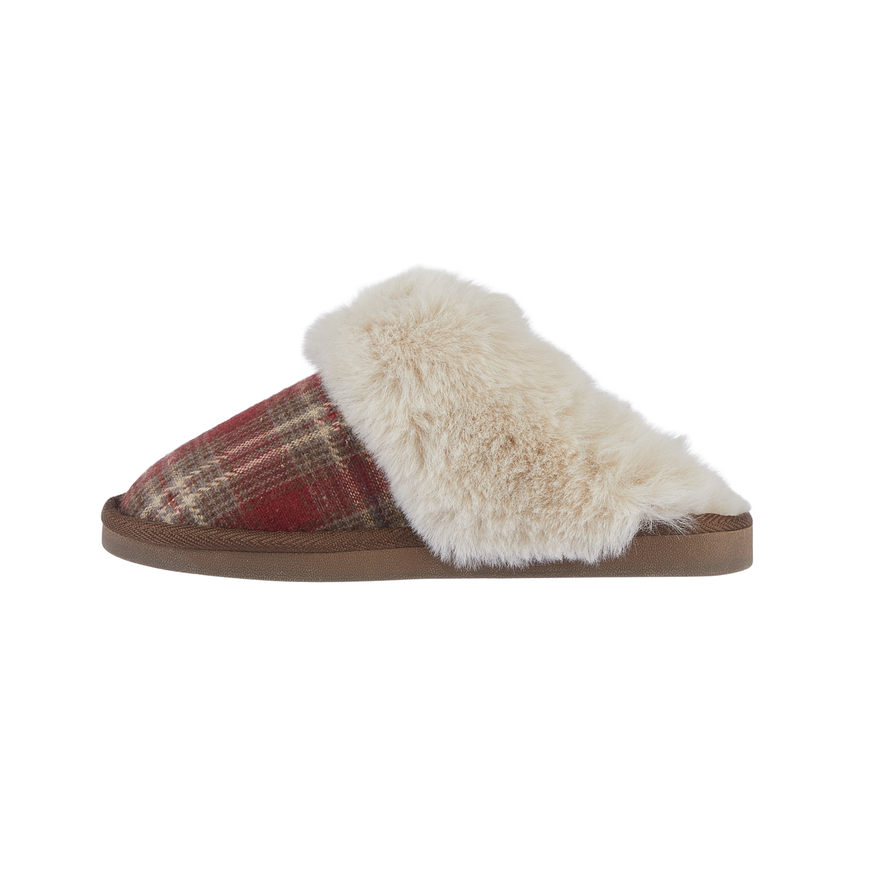 Jo & Joe ALNESS Womens Mules Brown/Red