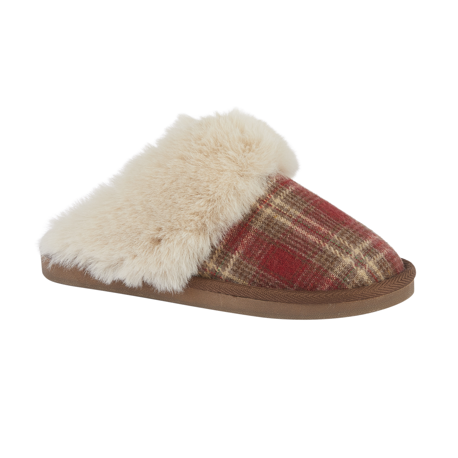 Jo & Joe ALNESS Womens Mules Brown/Red