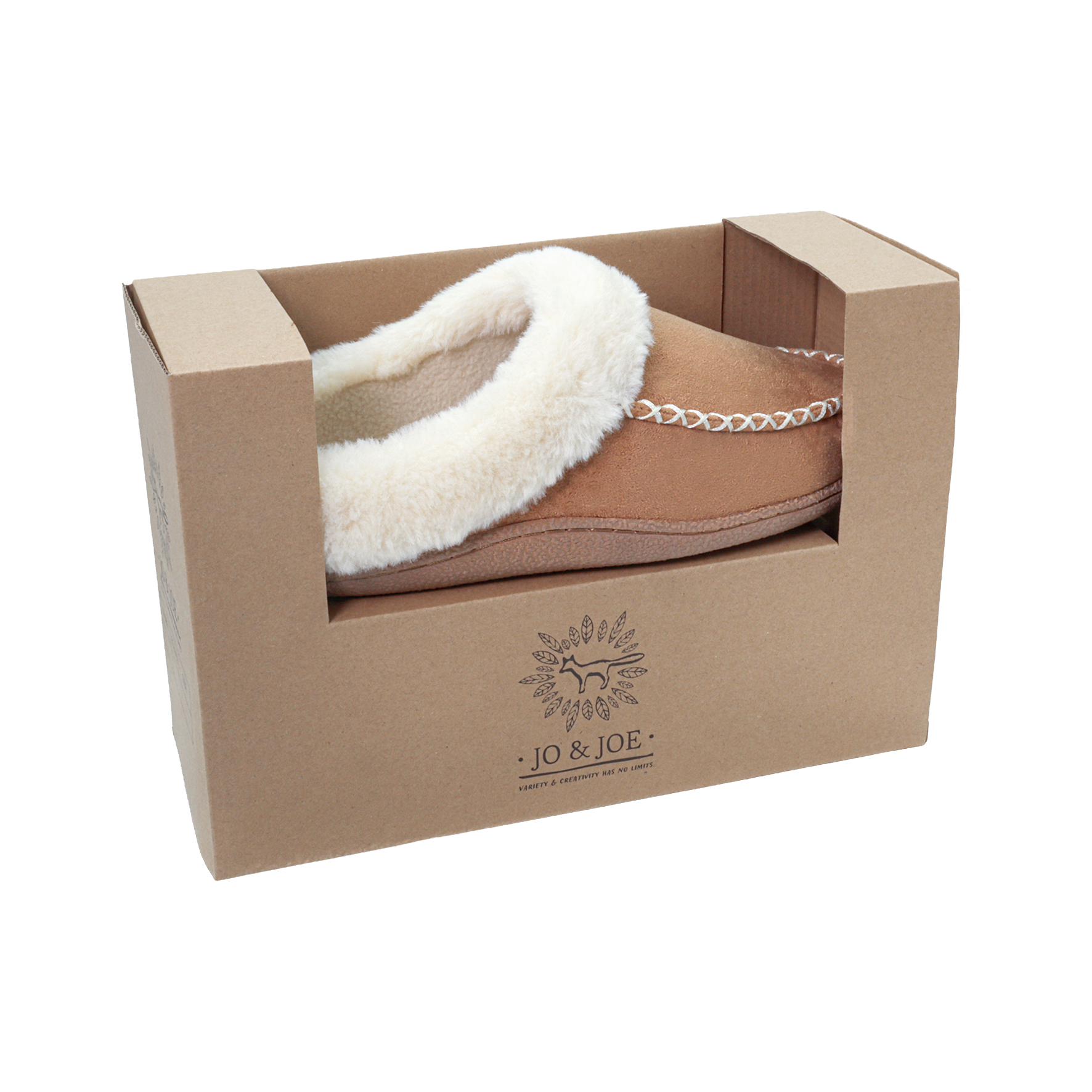 Jo & Joe ALNWICK Womens Moccasins Cognac