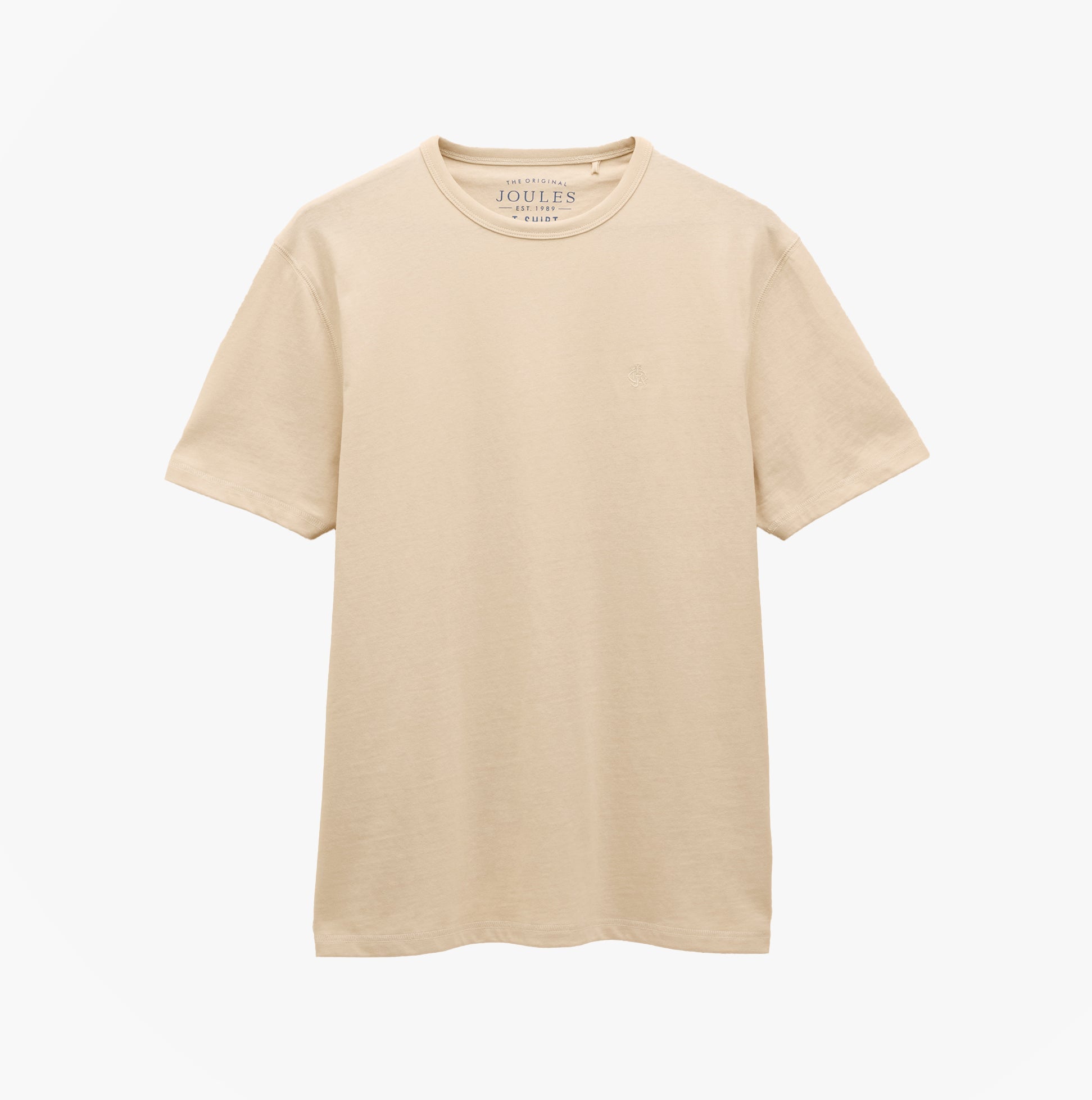 Joules RUGBY CLUB TEE Mens T-Shirts Cream