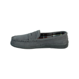 Jo & Joe BEAMSLEY Mens Moccasins Grey