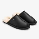 HOS Sheepskin EDWIN Mens Mules Black
