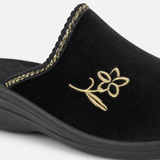 Jo & Joe HELEN Womens Mule Slippers Black
