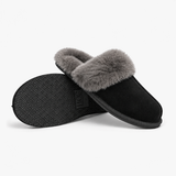 HOS Sheepskin AYLA Womens Mules Black