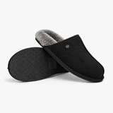 HOS Sheepskin EDWIN Mens Mules Black