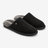 HOS Sheepskin EDWIN Mens Mules Black