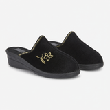Jo & Joe HELEN Womens Mule Slippers Black