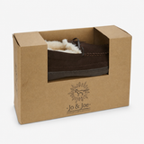 Jo & Joe CRANFORD Mens Moccasin Slippers Brown