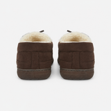Jo & Joe CRANFORD Mens Moccasin Slippers Brown