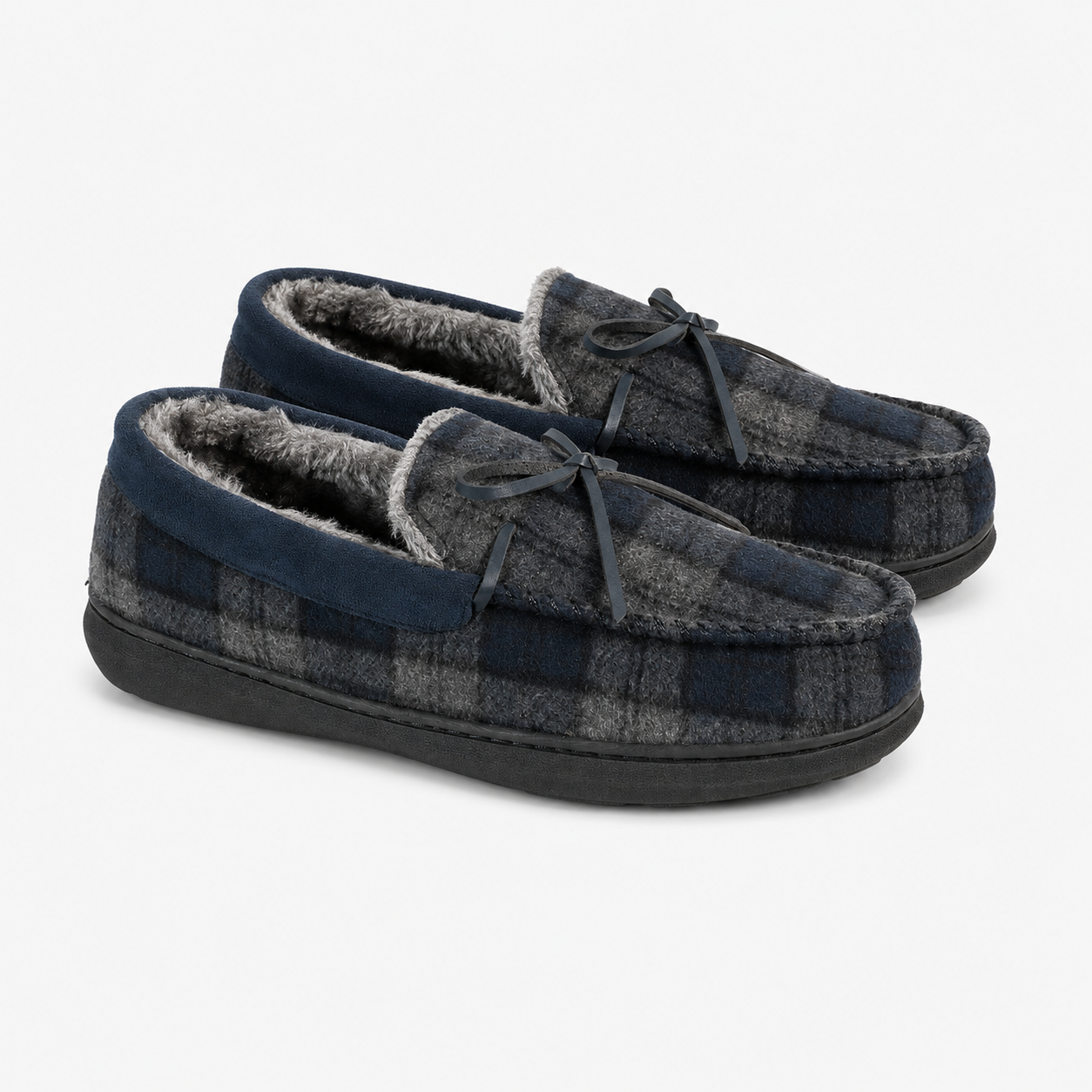 Jo & Joe BUDE Mens Mules Navy