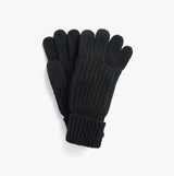 Barbour Barbour SALTBURN KNITTED Womens Gloves Black