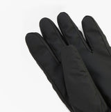Barbour JONI WATERPROOF Womens Touchscreen Gloves Black detail view highlighting the sleek black material.