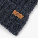 Barbour SALTBURN BEANIE & TARTAN SCARF Gift Set Womens Beanie Winterberry Tartan