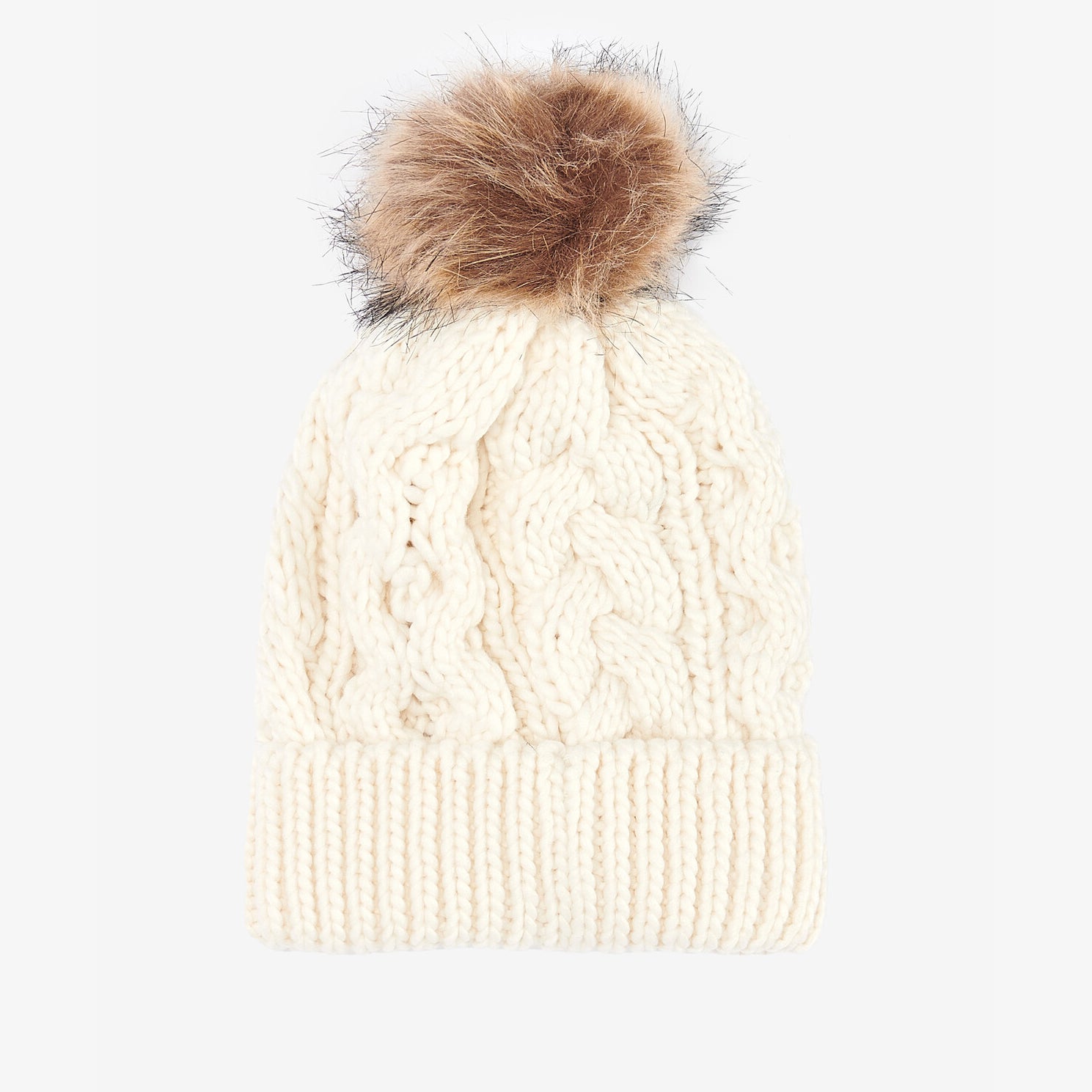 Barbour PENSHAW Womens Pom-Pom Beanie Cloud