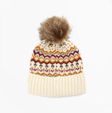 Barbour KINGSFORD FAIR ISLE Womens Beanie Cloud