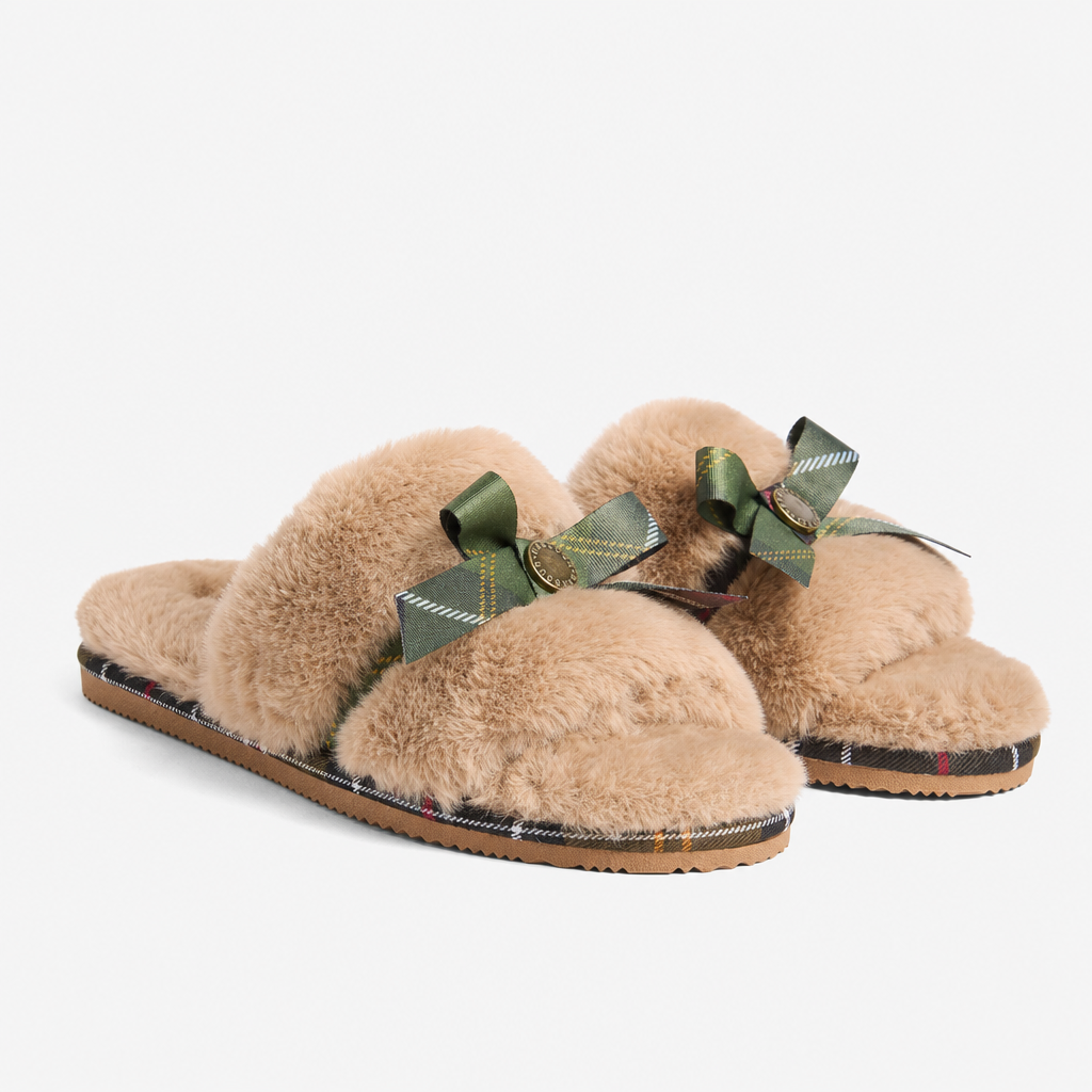 Barbour ELEANORA Womens Mules Taupe