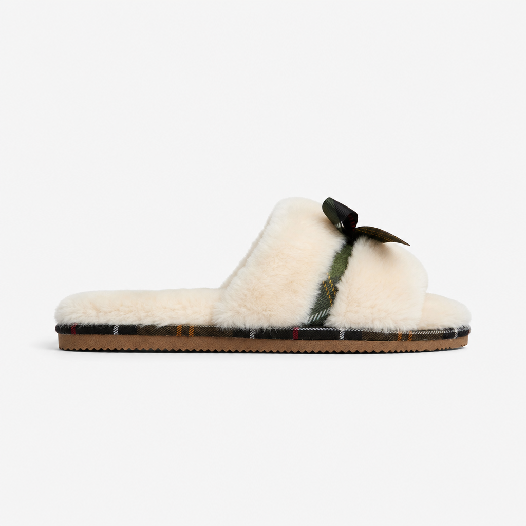 Barbour ELEANORA Womens Mules Cream
