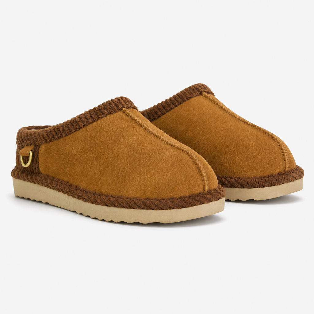 Barbour CORBRIDGE Womens Mules Tan Suede