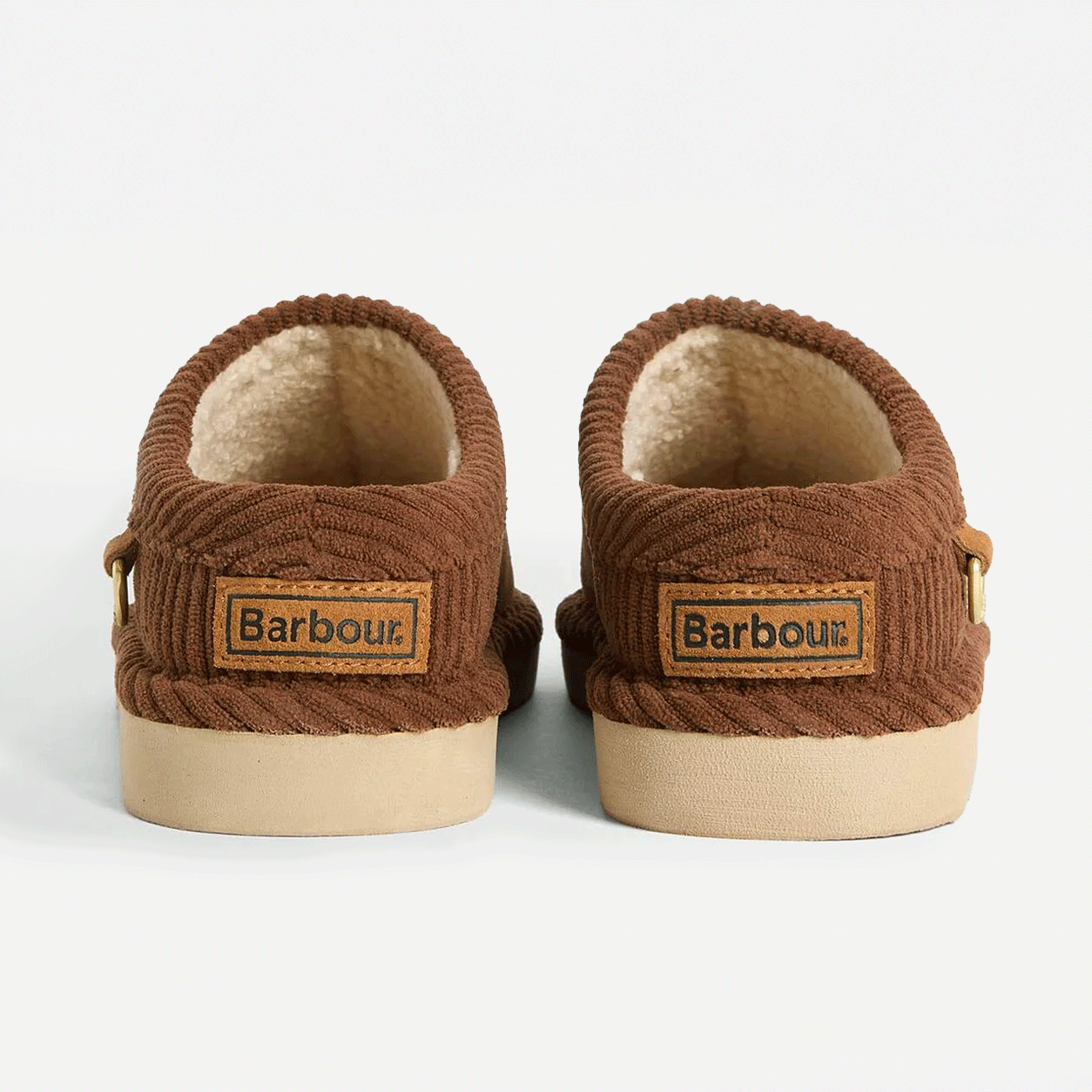 Barbour CORBRIDGE Womens Mules Tan Suede