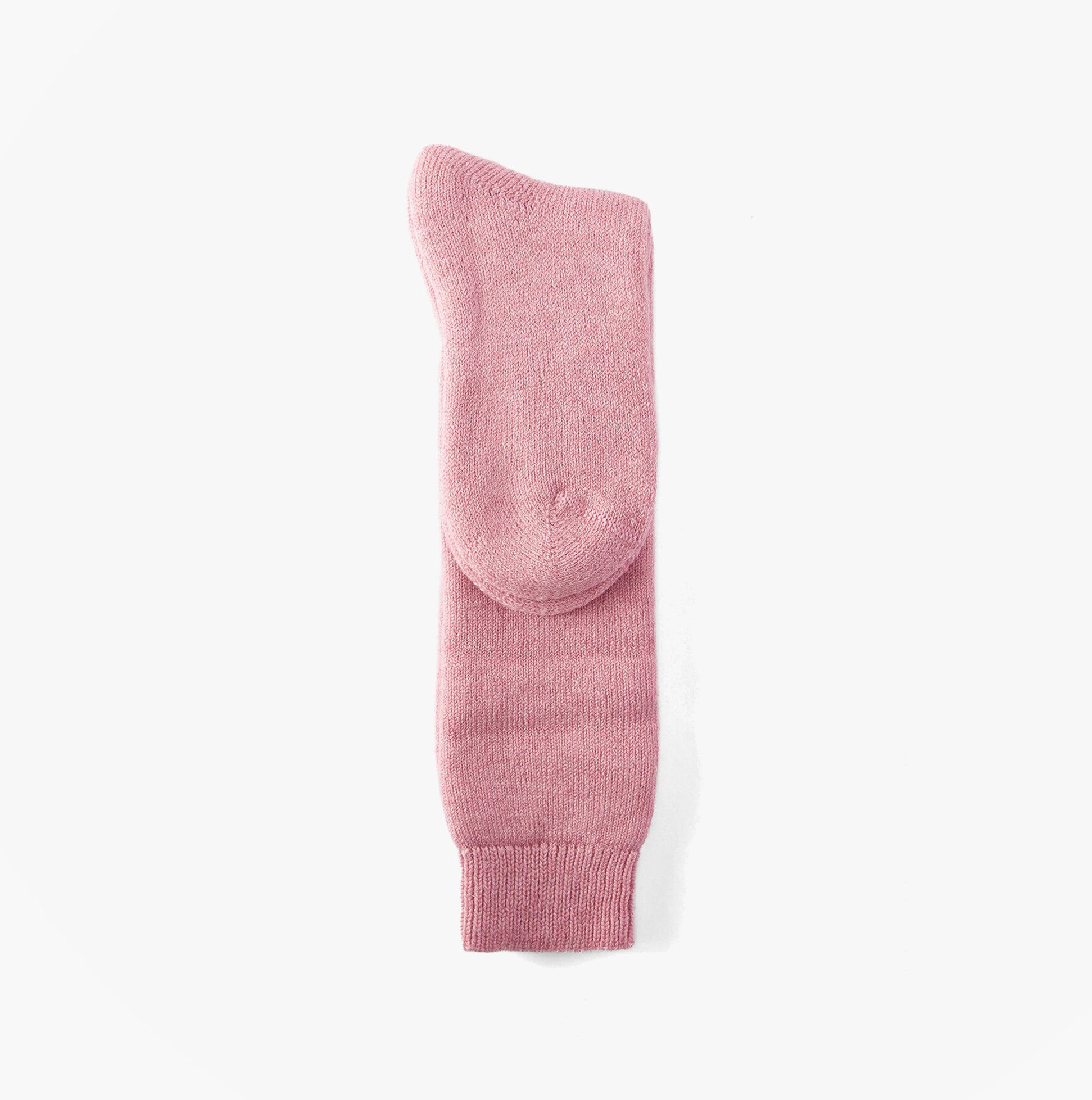 Barbour WELLINGTON KNEE Sock Womens Socks Rose Pink detail view showing soft texture and color.