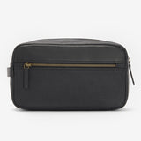 Barbour HIGHGATE LEATHER Mens Wash Bag Black